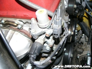 Centered in the image is the vtec solenoid of the honda s2000.