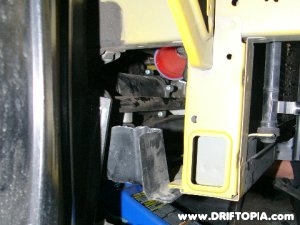 Jpg image showing the cut skid plate