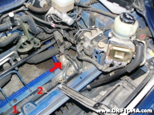 Removing the power steering from the mr2 spyder