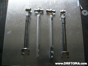 The new control arms for the 240sx