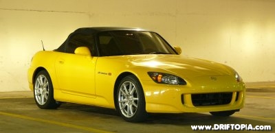 Image of the stock s2000 drift project.
